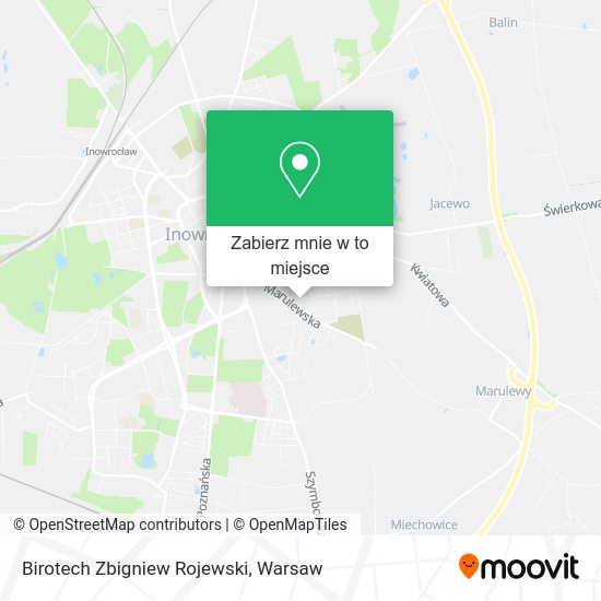 Mapa Birotech Zbigniew Rojewski