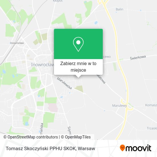 Mapa Tomasz Skoczyński PPHU SKOK