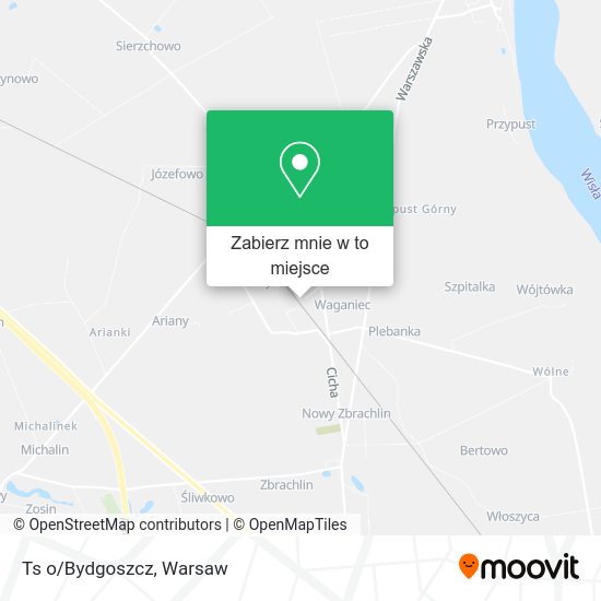 Mapa Ts o/Bydgoszcz