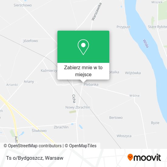 Mapa Ts o/Bydgoszcz