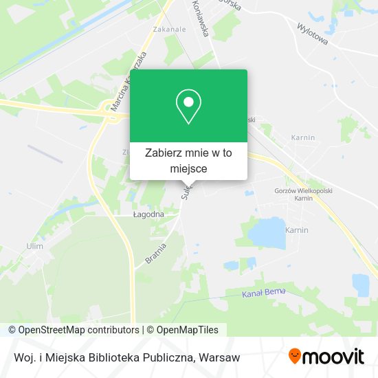 Mapa Woj. i Miejska Biblioteka Publiczna