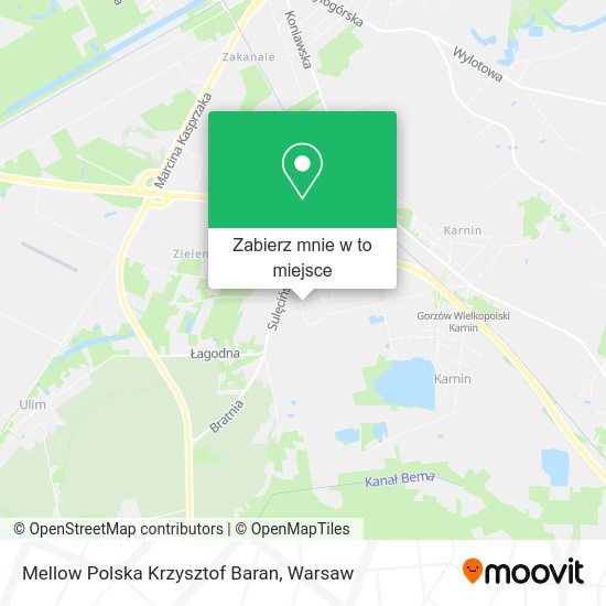 Mapa Mellow Polska Krzysztof Baran