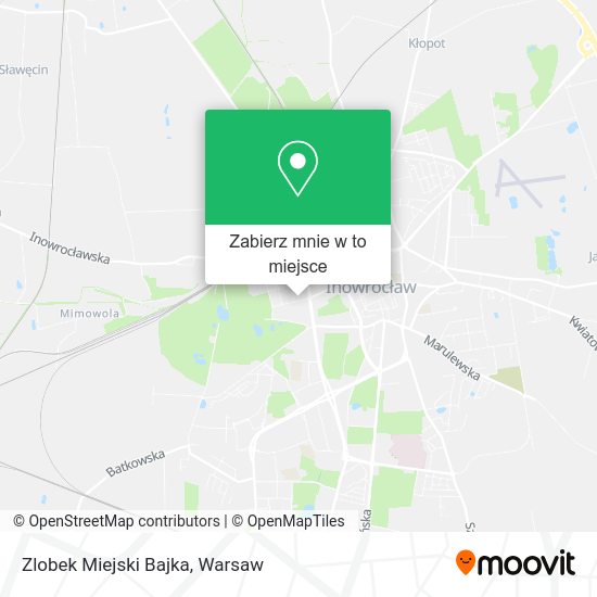 Mapa Zlobek Miejski Bajka