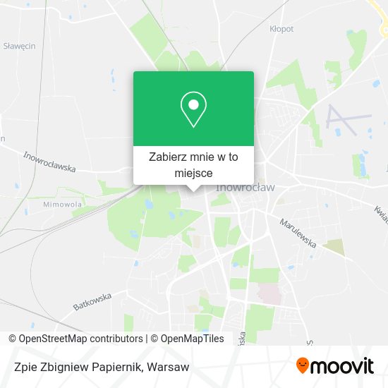 Mapa Zpie Zbigniew Papiernik