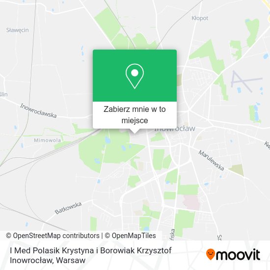 Mapa I Med Polasik Krystyna i Borowiak Krzysztof Inowrocław