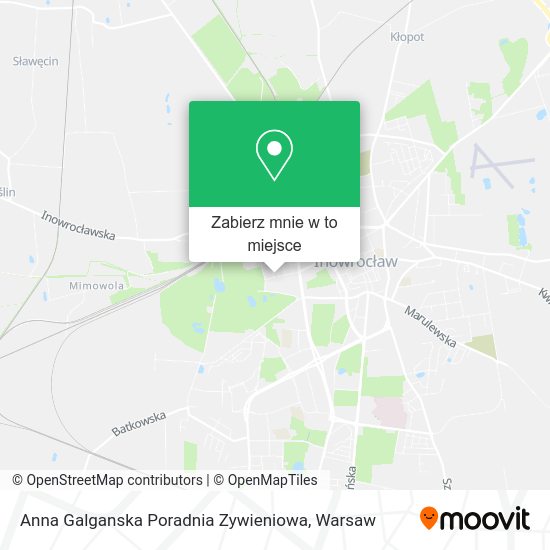 Mapa Anna Galganska Poradnia Zywieniowa