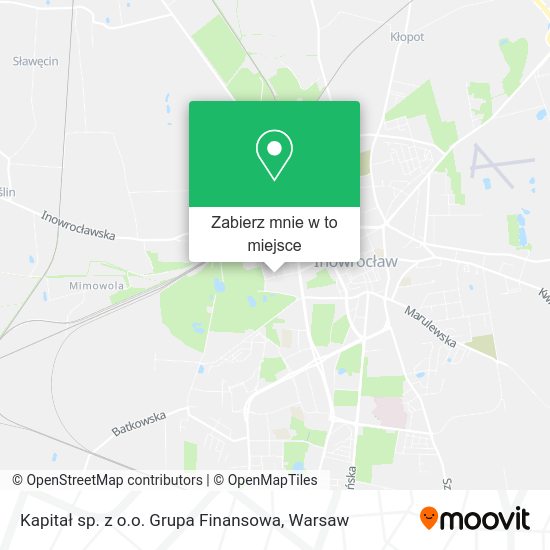 Mapa Kapitał sp. z o.o. Grupa Finansowa