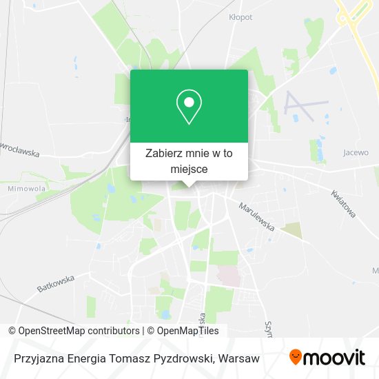 Mapa Przyjazna Energia Tomasz Pyzdrowski