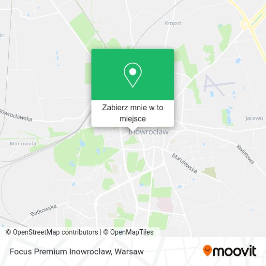 Mapa Focus Premium Inowrocław