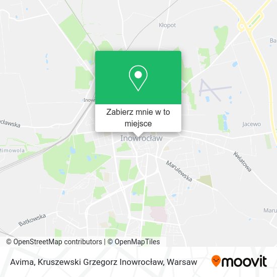 Mapa Avima, Kruszewski Grzegorz Inowrocław