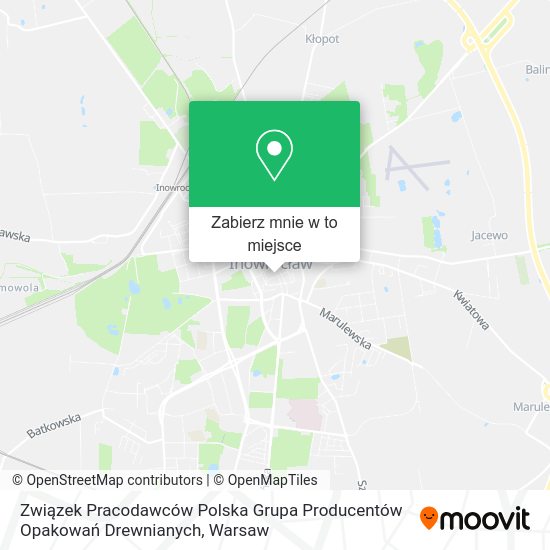 Mapa Związek Pracodawców Polska Grupa Producentów Opakowań Drewnianych