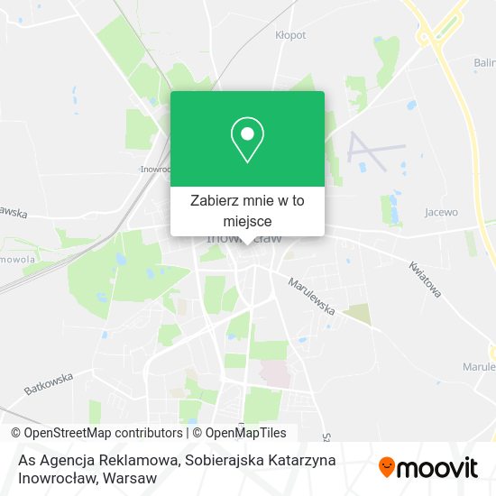 Mapa As Agencja Reklamowa, Sobierajska Katarzyna Inowrocław