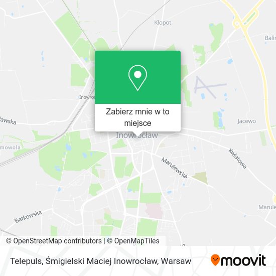 Mapa Telepuls, Śmigielski Maciej Inowrocław