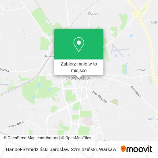 Mapa Handel-Szmidziński Jarosław Szmidziński