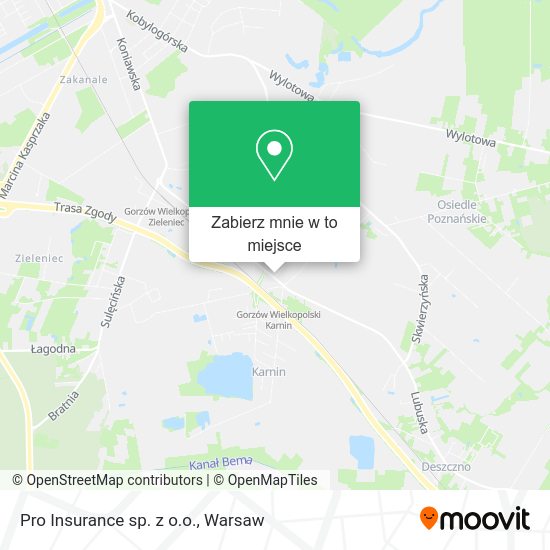 Mapa Pro Insurance sp. z o.o.