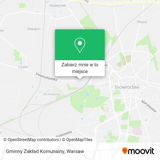 Mapa Gminny Zakład Komunalny