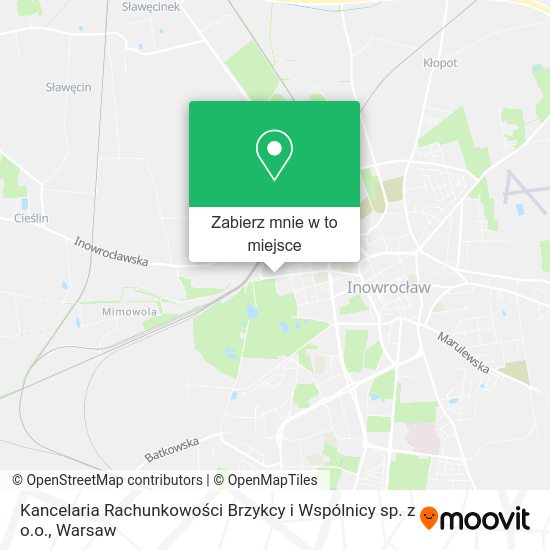 Mapa Kancelaria Rachunkowości Brzykcy i Wspólnicy sp. z o.o.