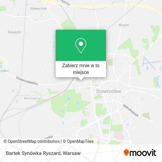 Mapa Bartek Synówka Ryszard