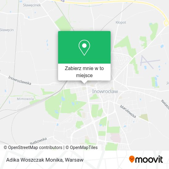 Mapa Adika Woszczak Monika