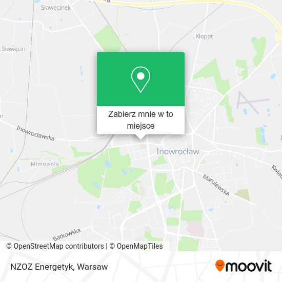 Mapa NZOZ Energetyk