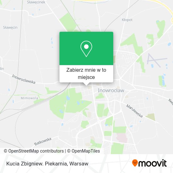 Mapa Kucia Zbigniew. Piekarnia