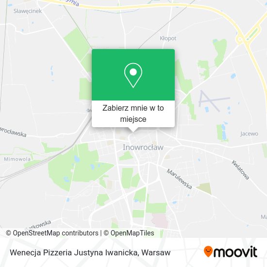 Mapa Wenecja Pizzeria Justyna Iwanicka