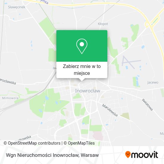 Mapa Wgn Nieruchomości Inowrocław