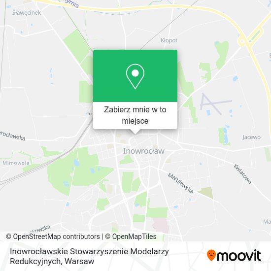 Mapa Inowrocławskie Stowarzyszenie Modelarzy Redukcyjnych