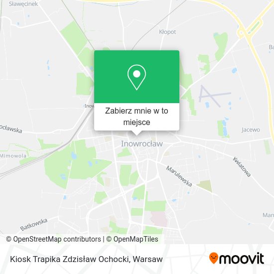 Mapa Kiosk Trapika Zdzisław Ochocki