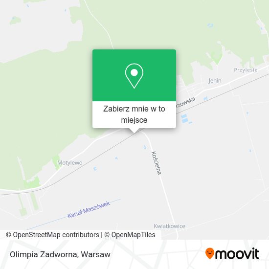 Mapa Olimpia Zadworna