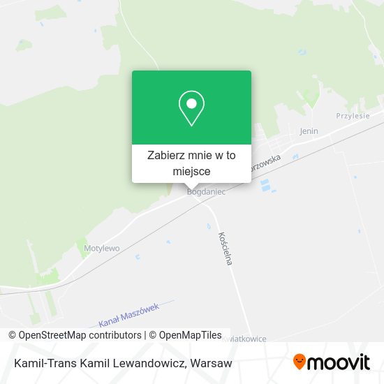 Mapa Kamil-Trans Kamil Lewandowicz