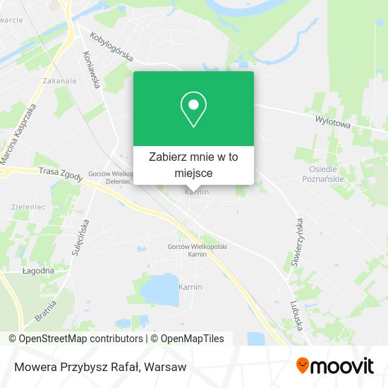 Mapa Mowera Przybysz Rafał