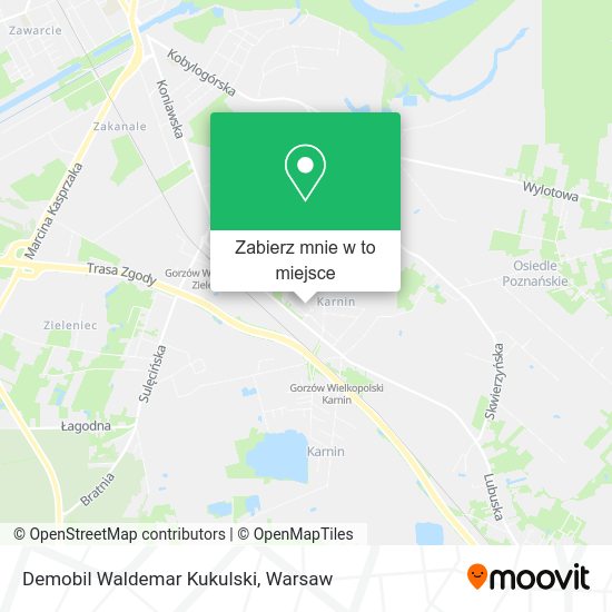 Mapa Demobil Waldemar Kukulski