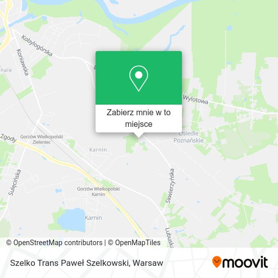 Mapa Szelko Trans Paweł Szelkowski