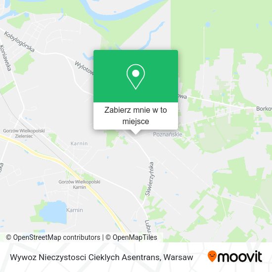 Mapa Wywoz Nieczystosci Cieklych Asentrans