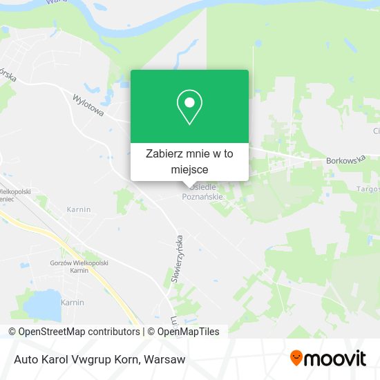 Mapa Auto Karol Vwgrup Korn