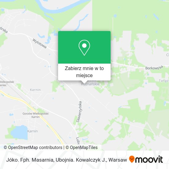 Mapa Jóko. Fph. Masarnia, Ubojnia. Kowalczyk J.