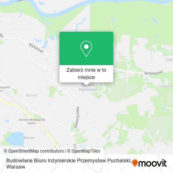 Mapa Budowlane Biuro Inżynierskie Przemysław Puchalski