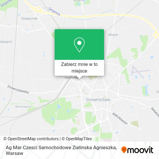 Mapa Ag Mar Czesci Samochodowe Zielinska Agnieszka