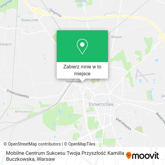 Mapa Mobilne Centrum Sukcesu Twoja Przyszłość Kamilla Buczkowska