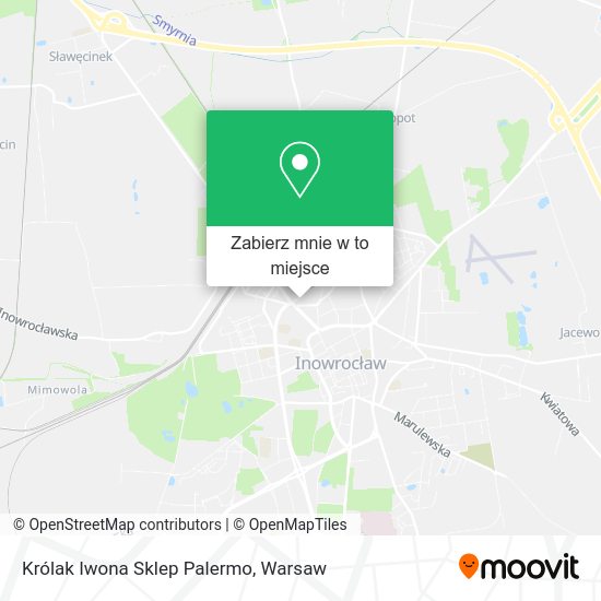 Mapa Królak Iwona Sklep Palermo