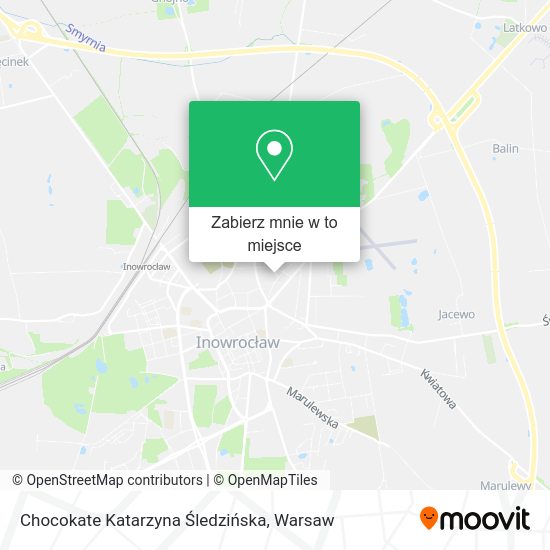 Mapa Chocokate Katarzyna Śledzińska