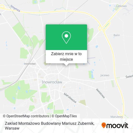 Mapa Zakład Montażowo Budowlany Mariusz Zubernik