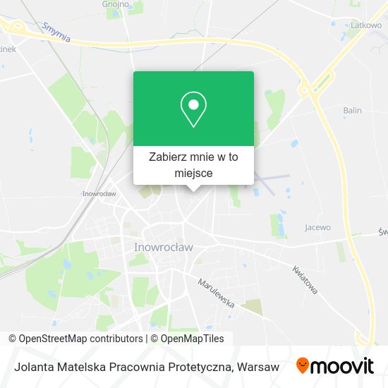 Mapa Jolanta Matelska Pracownia Protetyczna