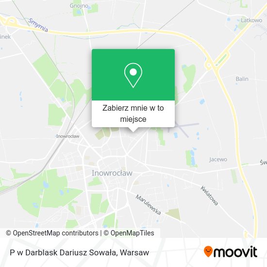 Mapa P w Darblask Dariusz Sowała