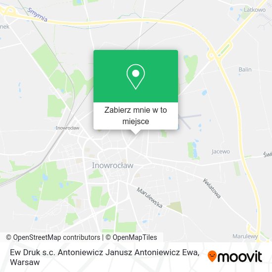 Mapa Ew Druk s.c. Antoniewicz Janusz Antoniewicz Ewa