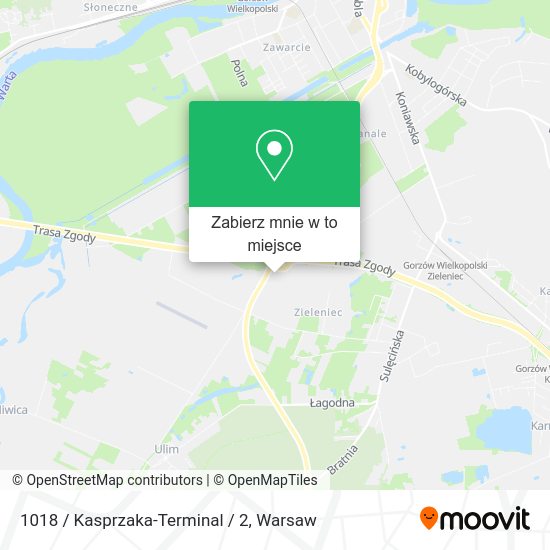 Mapa 1018 / Kasprzaka-Terminal / 2