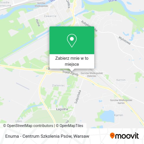 Mapa Enuma - Centrum Szkolenia Psów