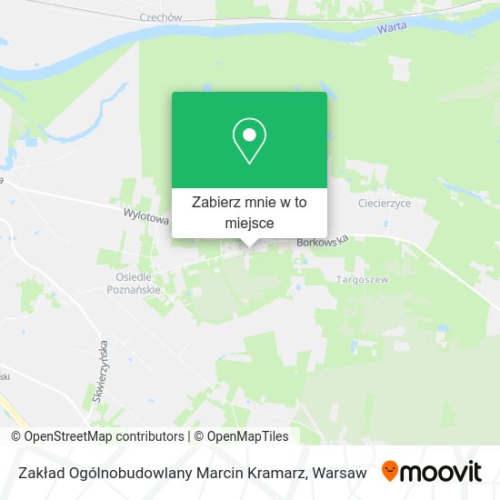 Mapa Zakład Ogólnobudowlany Marcin Kramarz