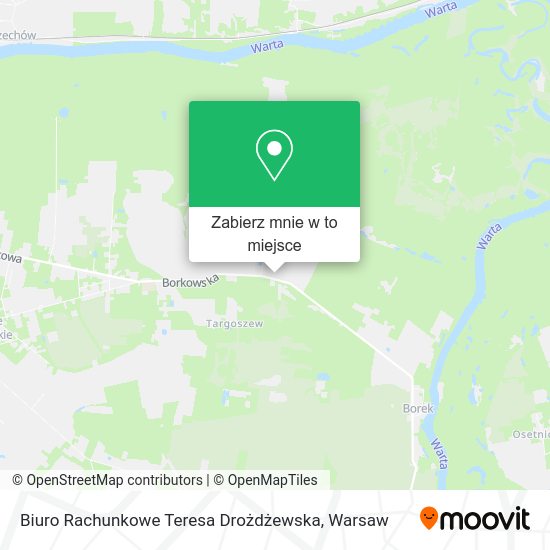 Mapa Biuro Rachunkowe Teresa Drożdżewska